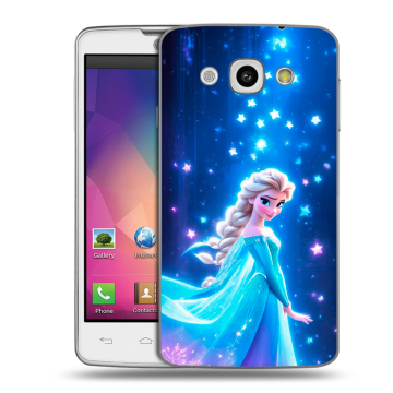 Пластиковый чехол на LG L60 с принтом Холодное сердце Frozen Пластиковый чехол на LG L60 с принтом Холодное сердце Frozen