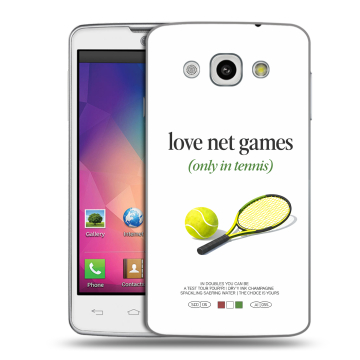 Пластиковый чехол на LG L60 с принтом для девочек Пластиковый чехол на LG L60 с принтом для девочек