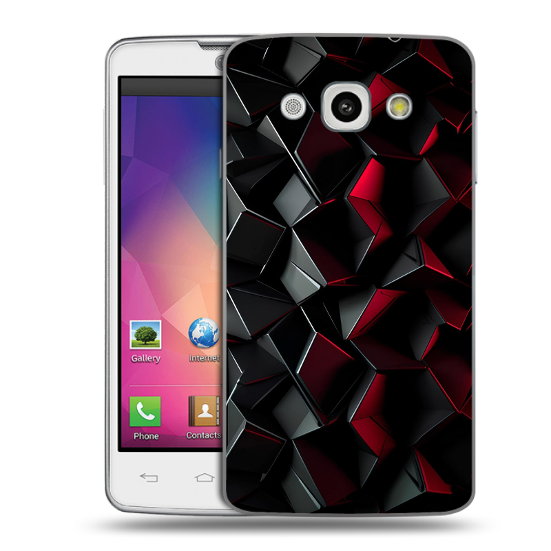 Пластиковый чехол на LG L60 с принтом Абстракция Пластиковый чехол на LG L60 с принтом Абстракция
