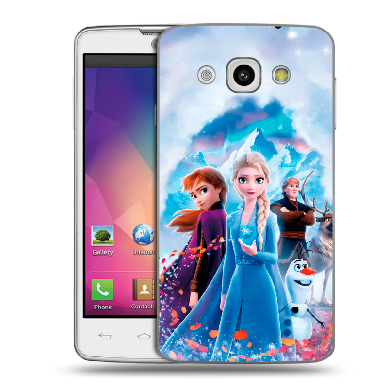 Пластиковый чехол на LG L60 с принтом Холодное сердце Frozen Пластиковый чехол на LG L60 с принтом Холодное сердце Frozen