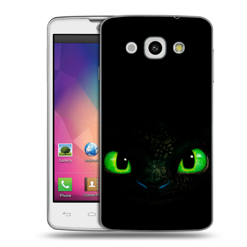 Пластиковый чехол на LG L60 с принтом Как приручить дракона Пластиковый чехол на LG L60 с принтом Как приручить дракона