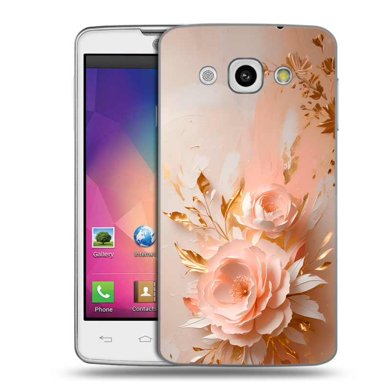Пластиковый чехол на LG L60 с принтом женский Пластиковый чехол на LG L60 с принтом женский