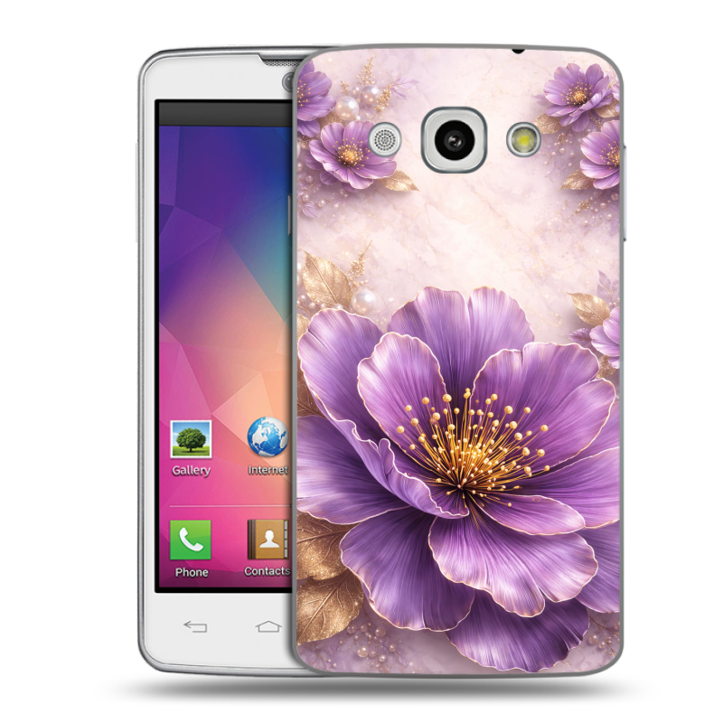 Пластиковый чехол на LG L60 с принтом женский Пластиковый чехол на LG L60 с принтом женский
