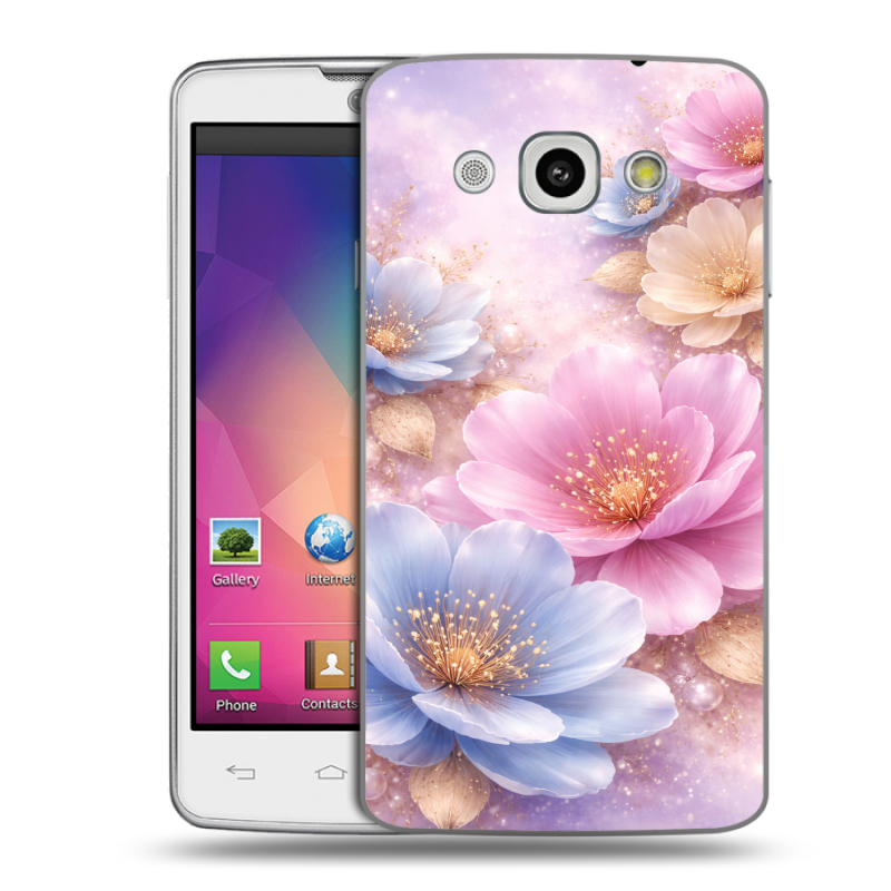 Пластиковый чехол на LG L60 с принтом женский Пластиковый чехол на LG L60 с принтом женский