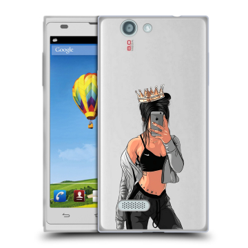 Пластиковый чехол на ZTE Blade L2 с принтом Женские принты