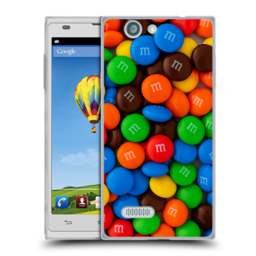 Пластиковый чехол на ZTE Blade L2 с принтом Конфеты