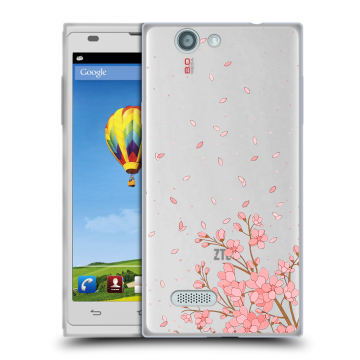 Пластиковый чехол на ZTE Blade L2 с принтом Ветка сакуры