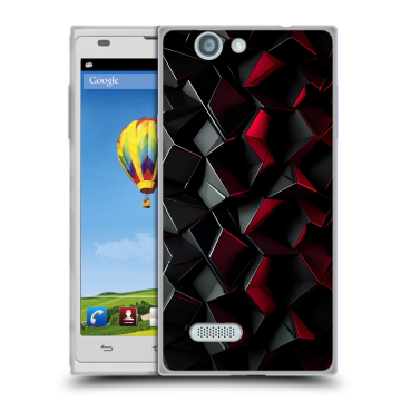 Пластиковый чехол на ZTE Blade L2 с принтом Абстракция