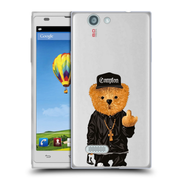 Пластиковый чехол на ZTE Blade L2 с принтом Мишка