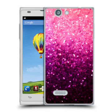 Пластиковый чехол на ZTE Blade L2 с принтом Блестки Пластиковый чехол на ZTE Blade L2 с принтом Блестки