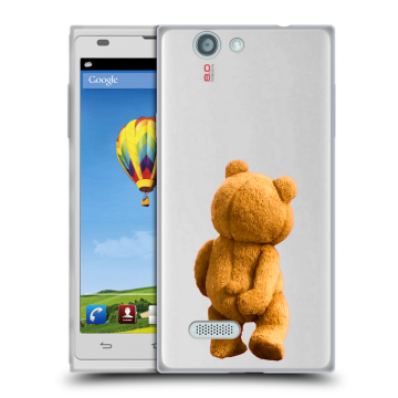 Пластиковый чехол на ZTE Blade L2 с принтом Медведь