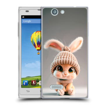 Пластиковый чехол на ZTE Blade L2 с принтом Кролик Пластиковый чехол на ZTE Blade L2 с принтом Кролик