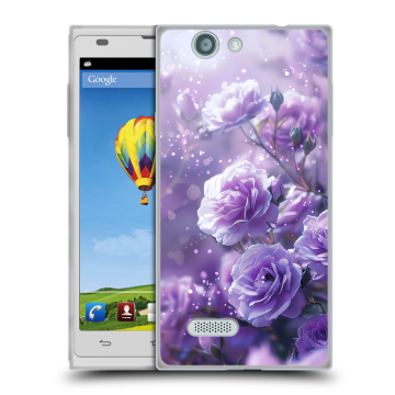 Пластиковый чехол на ZTE Blade L2 с принтом Розы цветы Пластиковый чехол на ZTE Blade L2 с принтом Розы цветы