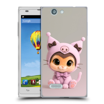 Пластиковый чехол на ZTE Blade L2 с принтом Куроми Kuromi 