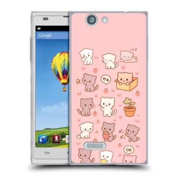 Пластиковый чехол на ZTE Blade L2 с принтом Hello Kitty Хелоу Кити