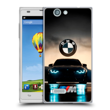 Пластиковый чехол на ZTE Blade L2 с принтом БМВ BMW Пластиковый чехол на ZTE Blade L2 с принтом БМВ BMW