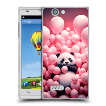 Пластиковый чехол на ZTE Blade L2 с принтом Панда
