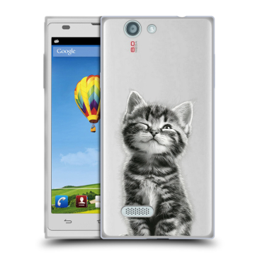 Пластиковый чехол на ZTE Blade L2 с принтом Котенок