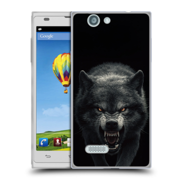Пластиковый чехол на ZTE Blade L2 с принтом Волк