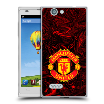 Пластиковый чехол на ZTE Blade L2 с принтом Manchester United