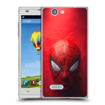Пластиковый чехол на ZTE Blade L2 с принтом Spiderman Человек паук