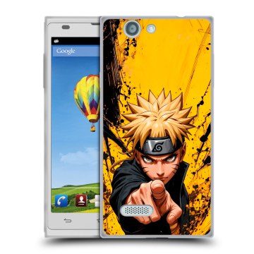 Пластиковый чехол на ZTE Blade L2 с принтом Naruto Наруто