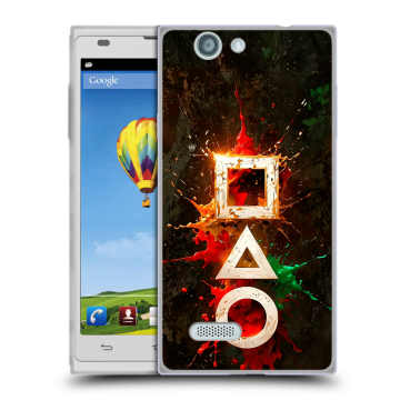 Пластиковый чехол на ZTE Blade L2 с принтом Squid Game Игра кальмара