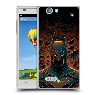 Пластиковый чехол на ZTE Blade L2 с принтом Batman Бэтмен