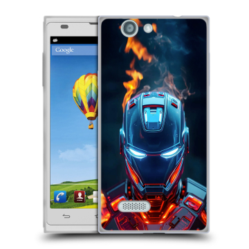 Пластиковый чехол на ZTE Blade L2 с принтом IronMan Железный человек