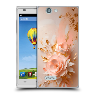 Пластиковый чехол на ZTE Blade L2 с принтом женский