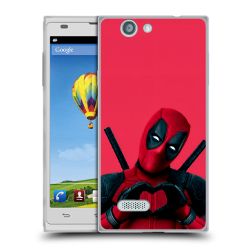 Пластиковый чехол на ZTE Blade L2 с принтом Дедпул Deadpool