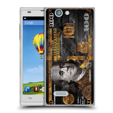 Пластиковый чехол на ZTE Blade L2 с принтом Доллар деньги