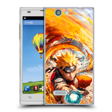 Пластиковый чехол на ZTE Blade L2 с принтом Аниме Наруто Naruto