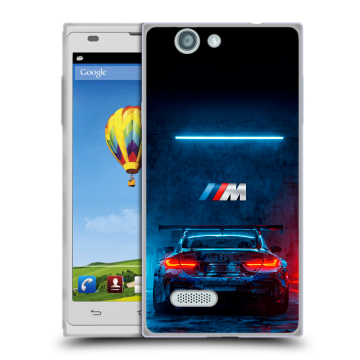 Пластиковый чехол на ZTE Blade L2 с принтом BMW БМВ
