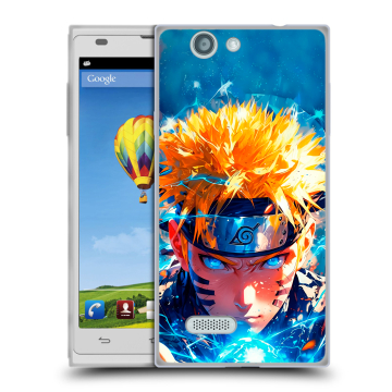 Пластиковый чехол на ZTE Blade L2 с принтом Аниме Наруто Naruto