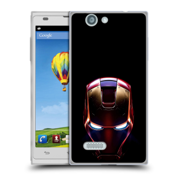 Пластиковый чехол на ZTE Blade L2 с принтом IronMan Железный человек