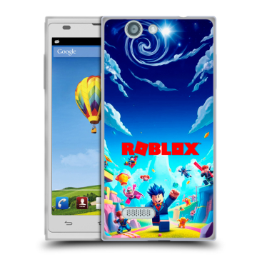 Пластиковый чехол на ZTE Blade L2 с принтом Roblox Роблокс