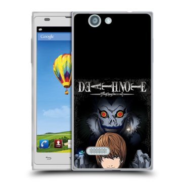 Пластиковый чехол на ZTE Blade L2 с принтом Death note Тетрадь смерти