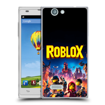 Пластиковый чехол на ZTE Blade L2 с принтом Roblox Роблокс