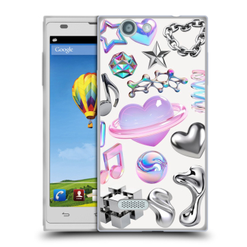 Пластиковый чехол на ZTE Blade L2 с принтом Y2K