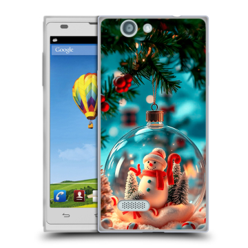 Пластиковый чехол на ZTE Blade L2 с принтом Новый год