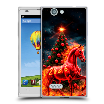 Пластиковый чехол на ZTE Blade L2 с принтом Новый год