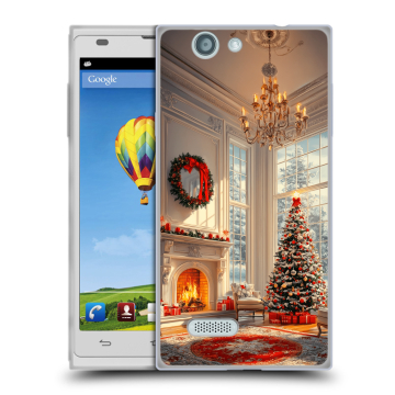 Пластиковый чехол на ZTE Blade L2 с принтом Новый год