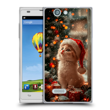 Пластиковый чехол на ZTE Blade L2 с принтом Новый год