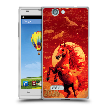 Пластиковый чехол на ZTE Blade L2 с принтом Новый год