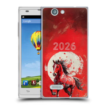Пластиковый чехол на ZTE Blade L2 с принтом Новый год