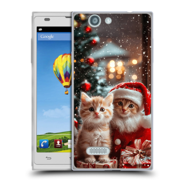 Пластиковый чехол на ZTE Blade L2 с принтом Новый год