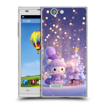 Пластиковый чехол на ZTE Blade L2 с принтом Новый год Пластиковый чехол на ZTE Blade L2 с принтом Новый год