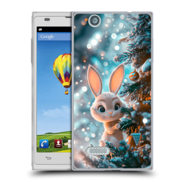 Пластиковый чехол на ZTE Blade L2 с принтом Новый год Пластиковый чехол на ZTE Blade L2 с принтом Новый год