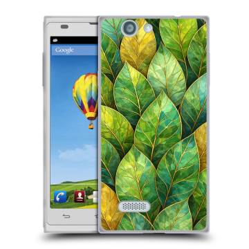 Пластиковый чехол на ZTE Blade L2 с принтом женский